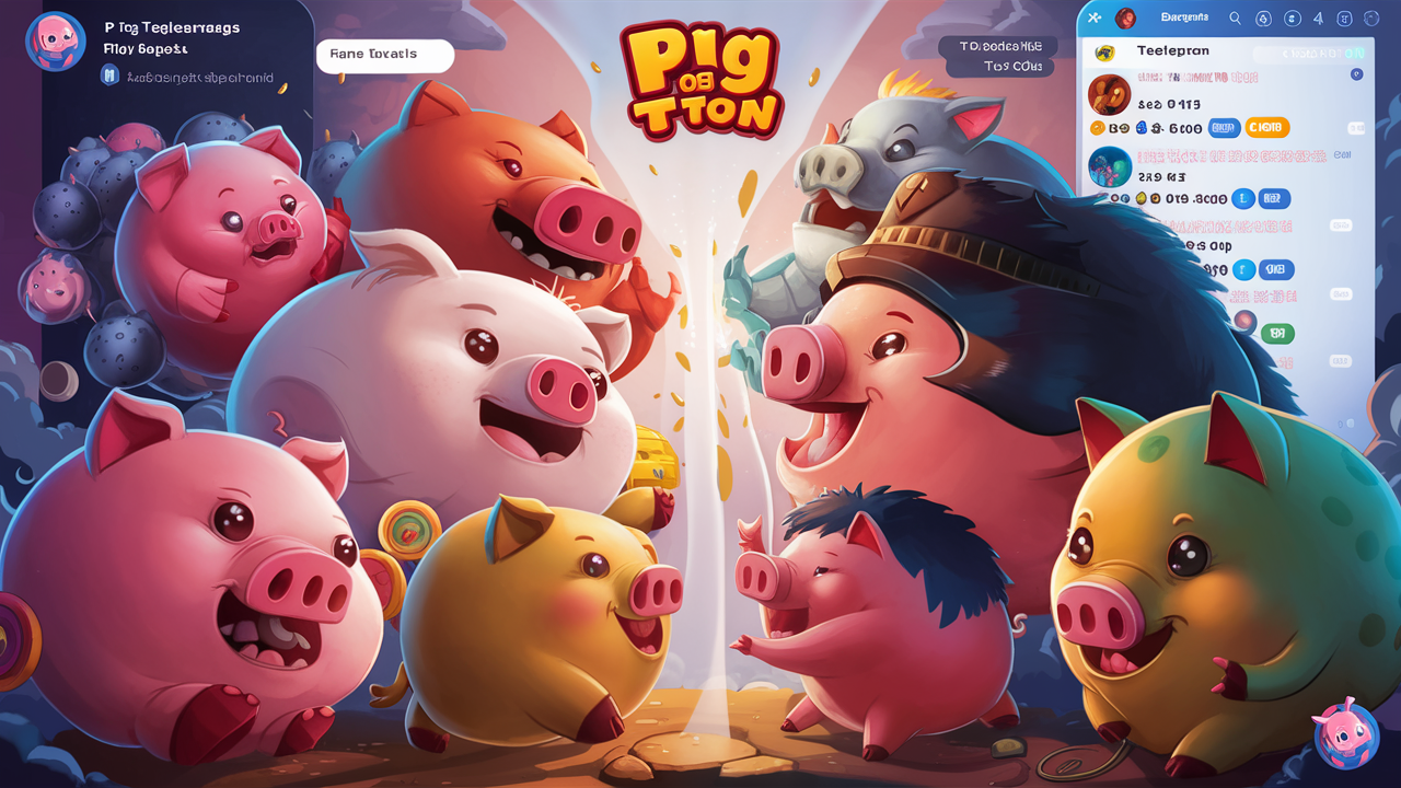 Pig Of Ton: Innovative P2E Game on the Telegram Platform in the TON Ecosystem