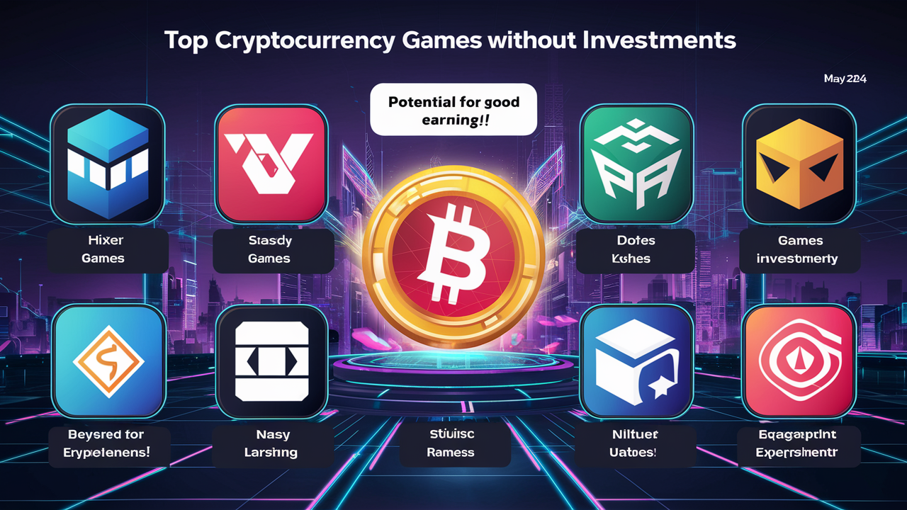 Top 10 Crypto Games Without Investments With Good Income in May 2024: Overview